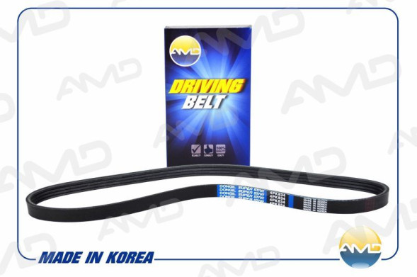Ремень 4PK0834 поликлиновой, гидроусилителя 96610564/AMD.BL124 CHEVROLET (Spark M200)(1,0)