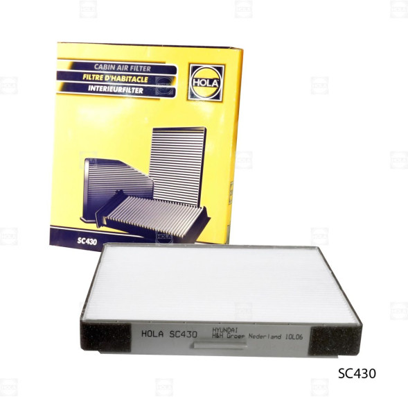 Фильтр салонный HOLA SC430(K 1149) Hyundai