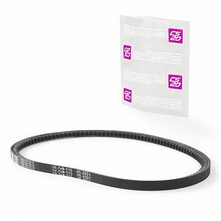 Ремень ВАЗ-2108 генератора L=715 зубчатый в упаковке CS20