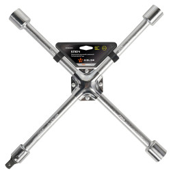 Ключ баллонный крестовой усиленный (17*19*21*22*1/2) 400мм PRO (ATAB004) AIRLINE