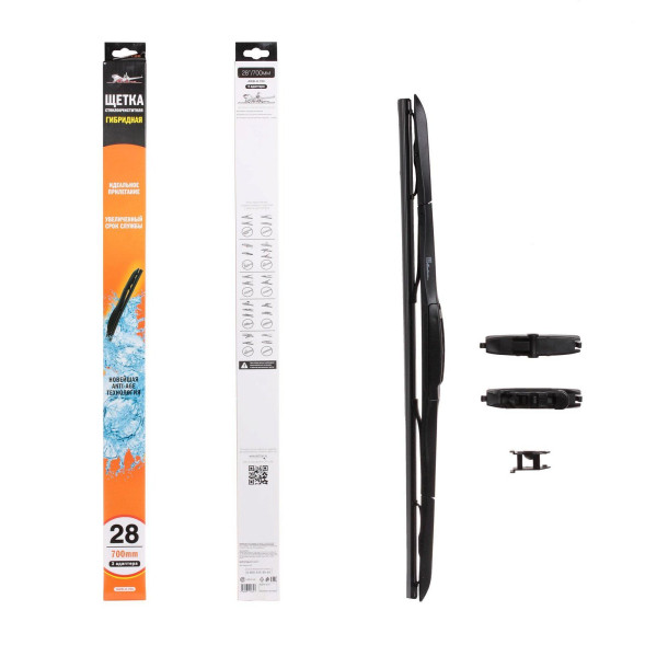 Щетка стеклоочистителя гибридная  700 мм (28&amp;quot;) (AWB-H-700)  AIRLINE