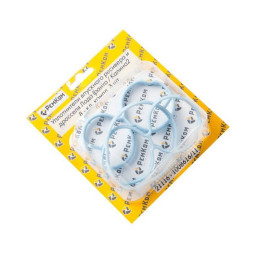 Уплотнители впускного ресивера и дросселя Лада Гранта / Калина 2 8-кл, компл.3 шт. (RK03027) РЕМКОМ