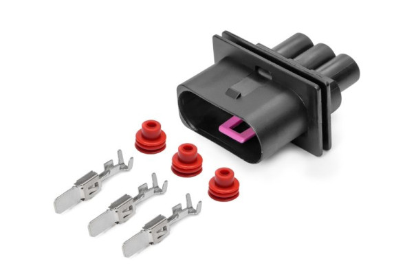 Колодка-разъем 3-х контактный вентилятора охлаждения двигателя VAG (AX6593S) CARGEN