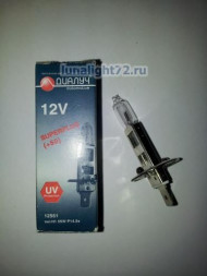 Лампа H1 12V 55W P14,5s+50% ДиаЛУЧ 12551 SUPERPLUS