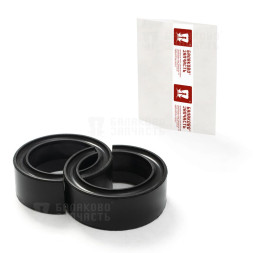 Автобаффер ВАЗ-2101 d120-140 мм каучук ЧЕРНЫЙ к-т.2шт в пакете БалаковоЗапчасть