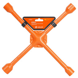 Ключ баллонный крестовой усиленный (17*19*21*23) пласт. подвес (ATAB002) AIRLINE