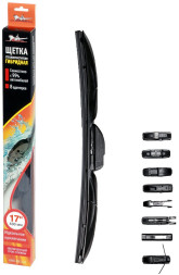 Щетка стеклоочистителя гибридная 430 мм (17") (AWB-H-430) AIRLINE