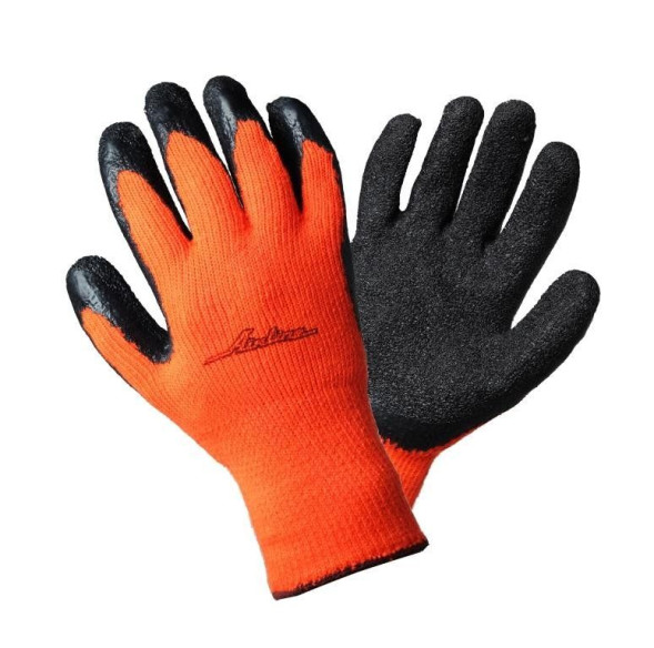 Перчатки утепленные с латексным покрытием (AWG-W-05) AIRLINE