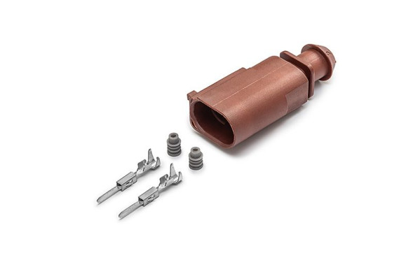 Колодка-разъем 2-х контактный компрессора кондиционера VAG (AX8242S) CARGEN