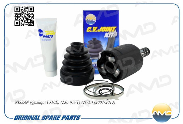 ШРУС внутренний левый 39711-JD22C/AMD.SH221 (T27/T33) NISSAN(Qashqai I J10E)(2,0)(CVT)(2WD)(2007-)