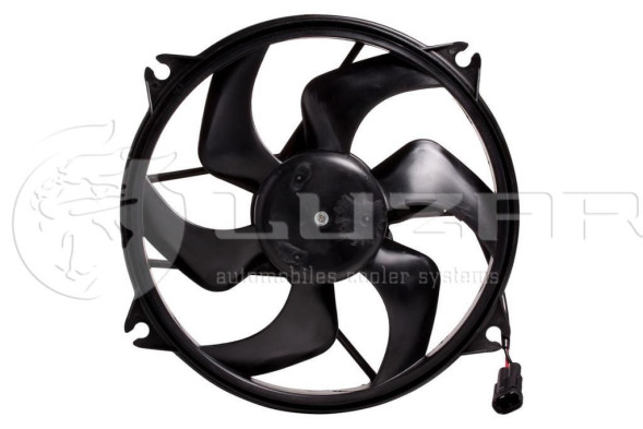 Э/вентилятор охл. с кожухом Peugeot/Citroen 307 (00-)/308 (07-)/C4 (04-) LUZAR LFK 20308