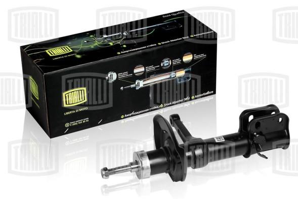 Стойка перед. амортизатора масл. LADA Granta (10-) левая (AH 01161) TRIALLI