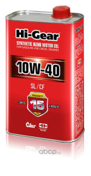 10W-40 SL/CF Масло моторное полусинтетическое 1л SYNTHETIC BLEND MOTOR OIL
