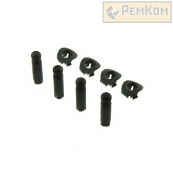 Ремкомплект фиксатора двери ВАЗ 2170 (компл. 4 шт) (RK01145) РЕМКОМ
