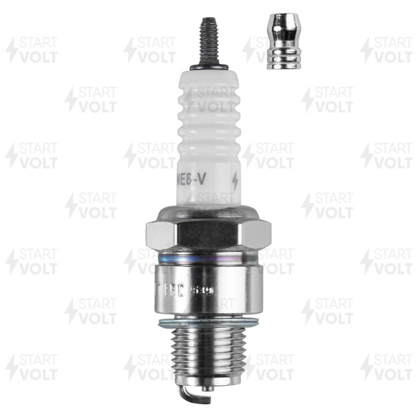 Свеча зажигания для а/м ЗАЗ 966/968 и мотоциклов (зазор 0,75мм) (VSP 0401) 1шт СтартВОЛЬТ
