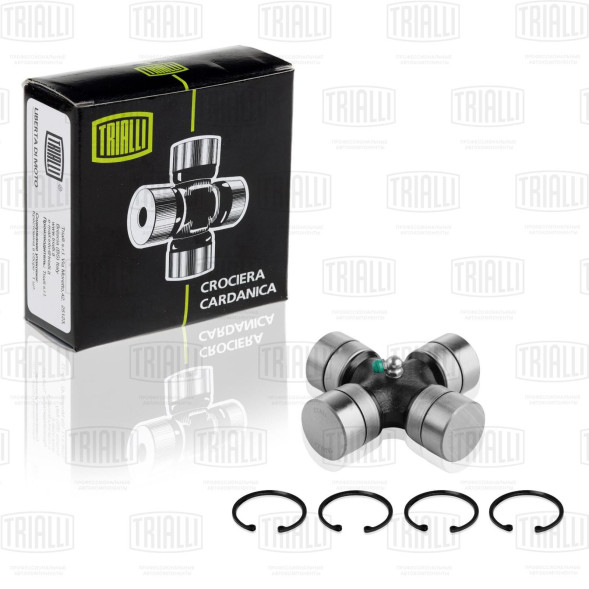 Крестовина  КамАЗ 5320/ГАЗ 33104 задняя малая (39х118) (CC 621) TRIALLI