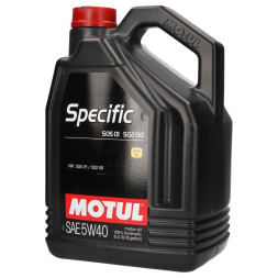 MOTUL SPECIFIC 502.00/505.00 5W40 (1л)