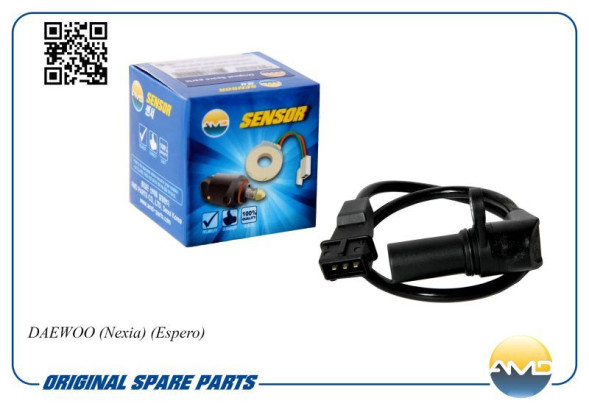 Датчик положения коленвала 96253542/AMD.SEN46 AMD CHEVROLET(AveoT200,T250)(Lacetti J200)(Rezzo U100)