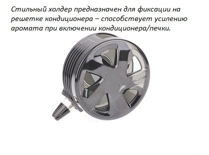 Держатель на дефлектор CANTULE для мелового ароматизатора SPIRIT REFILL  CH-1