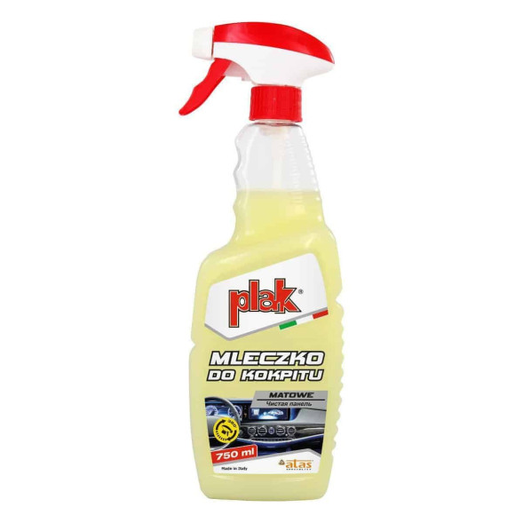 Atas PLAK DO KOKPITU полироль торпеды матовая, молочко 750мл (24шт.)