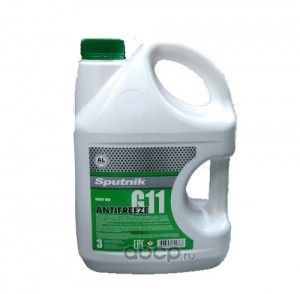 Антифриз зеленый SPUTNIK G11  3кг (6шт.)