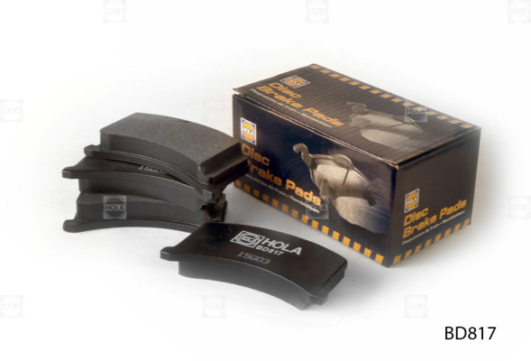 Колодка торм.передняя  Заз-1102 HOLA  BD817