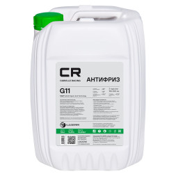Антифриз зеленый CR G11 HOAT -40°С 10кг/9,35л (L2022760) CARVILLE RACING
