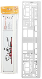Рамка под номерной знак "Белая" (AFC-04) AIRLINE