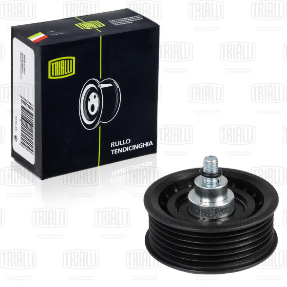 Ролик привод. ремня Ford Transit (06-)/PSA Boxer (06-) 2.2d (опор.) ребр. (26x65) (CM 5172) TRIALLI