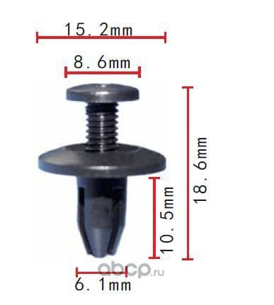 Nissan Honda Toyota1099830880 90684SA50030 8942981190 5578552020,6,1x10.5x15,2 Autokrep 777704(10шт)