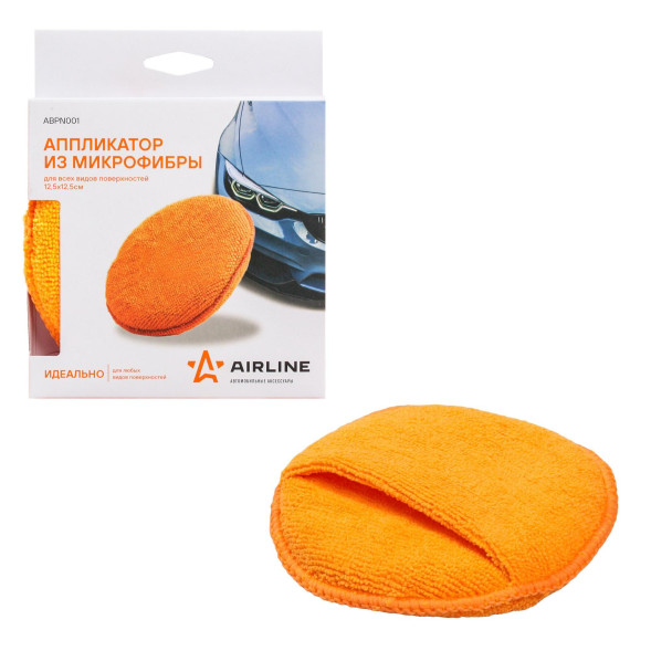 Аппликатор из микрофибры для всех видов поверхностей (12,5*12,5 см) (ABPN001)  AIRLINE