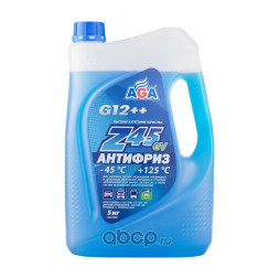 Антифриз синий (5кг) G-12++ ANTIFREEZE AGA-Z45ev PREMIX AGA