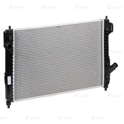 Радиатор охл.  LUZAR  Chevrolet Aveo T255 (08-) 1.4i MT (паяный) (LRc 0504)