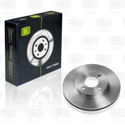 Диск торм. перед.  Hyundai Solaris (10-)/(17-) d=256, h=43.7 (DF 084710) (к-т 2шт) TRIALLI