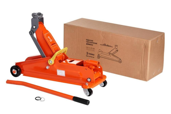 Домкрат подкатной 3т (MIN - 133 мм, MAX - 385 мм) (AJ-3F-385) AIRLINE