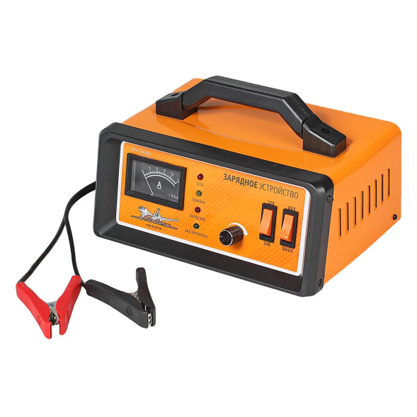 Зарядное устройство 0-15А 12В/24В, амперметр, ручная регул. импульсное (ACH-15A-08) AIRLINE