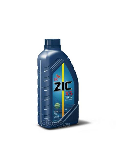 ZIC  X5  DIESEL 10W-40  SP API CI-4/SL  1 л  п/синт.