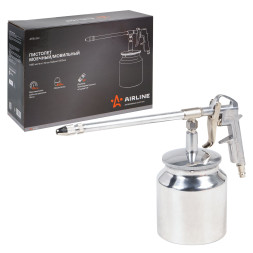 Пистолет моечный/мовильный ПМ5 металл. бачок байонет 850мл PRO (ATBU061) AIRLINE