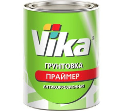 VIKA Грунт антикоррозионный красно-коричневый 1К Primer 1,0кг (6шт.)