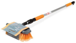 Швабра с насадкой для шланга, щеткой 25см и телескопической ручкой 200см (AB-H-01) AIRLINE