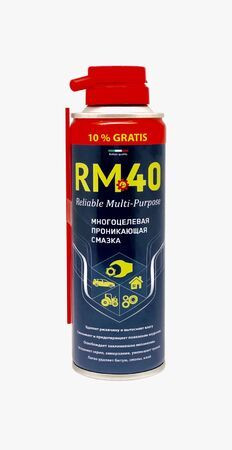 Многофункциональная смазка RM-40 Reliable Multi-Purpos для применения в быту и на производстве, 210мл Re Marco