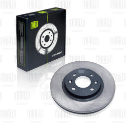 Диск торм. перед.  Lada Largus (12-) без ABS/Renault Logan (07-) d=259 (DF 095103) (к-т 2шт) TRIALLI