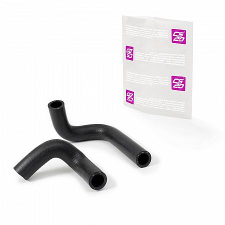 Патрубки радиатора ВАЗ-21074 2шт.CS20 EPDM