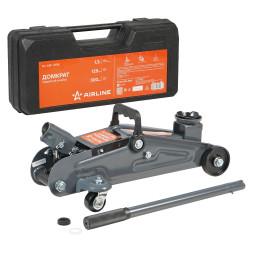 Домкрат подкатной 1.5т в кейсе (MIN - 125 мм, MAX - 300 мм) (AJ-1.5F-310K) AIRLINE