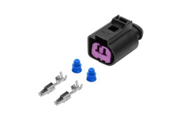 Колодка-разъем 2-х контактный аккумуляторной батареи "+", генератора LADA, VAG (AX6622S) CRAGEN