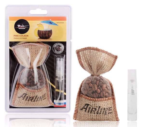 Ароматизатор (Кофе в мешочке со спреем) пина колада (AFCO203) AIRLINE