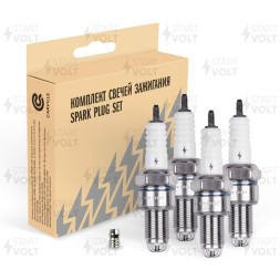 Свеча зажигания для а/м VAG Passat B3/B4 (88-)1.6i/1.8i/Golf III(91-)1.4i/1.8i(кмпл. 4шт)(VSP 0022)