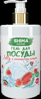 Гель для мытья посуды с ароматом арбуза 700 мл SHIMA HOME LOLLY АРБУЗ