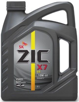 ZIC  X7  10W-40  LS API SN/CF  6 л  синт.VW 502.00 / 505.00 MB 229.3 BMW Longlife-01 Renault-Nissan