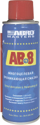 Смазка многоцелевая проникающая ABRO Master (200мл) AB-8-200-RW (24шт)